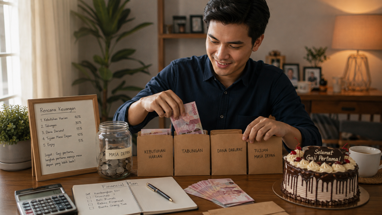 Bijak Memanfaatkan Gaji Pertama Untuk Masa Depan